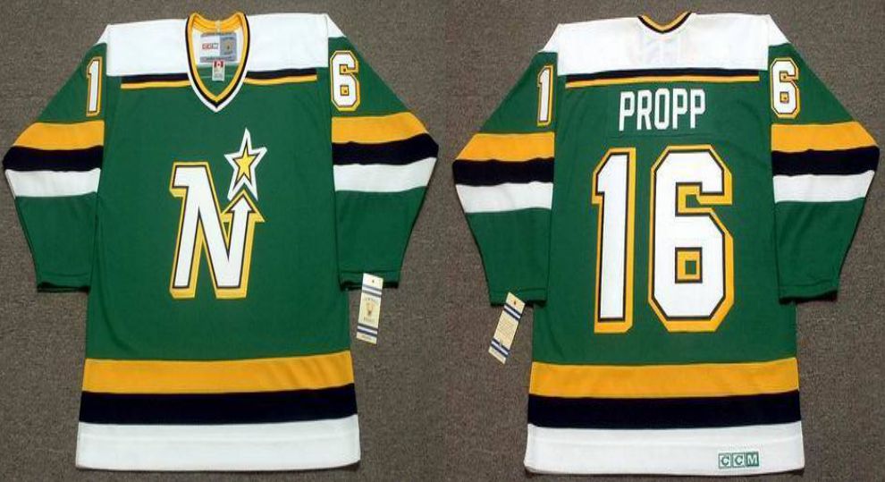 2019 Men Dallas Stars 16 Propp Green CCM NHL jerseys